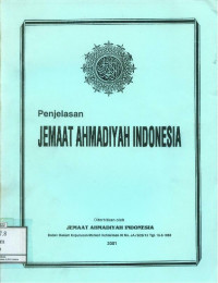 Penjelasan Jemaat Ahmadiyah Indonesia