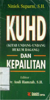 Kitab Undang-undang Hukum Dagang (KUHD) dan Kepailitan