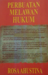 Perbuatan Melawan Hukum