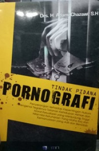 Tindak Pidana Pornografi