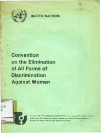 Image of Convention on the Elimination of All Forms of Discrimination Againts Women