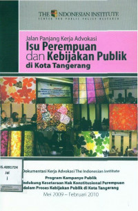 Jalan Panjang Kerja Advokasi Isu Perempuan dan Kebijakan Publik di Kota Tangerang