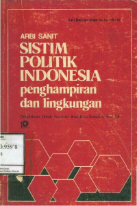 Image of Sistem Politik Indonesia Penghampiran dan lingkungan