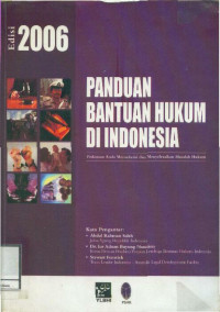 Image of panduan bantuan hukum di indonesia edisi 2006
