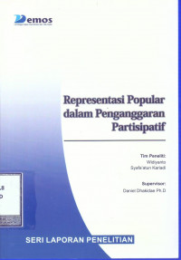 Image of Representasi Popular dalam Penganggaran Partisipatif