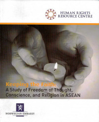 Image of Keeping the Faith: A Study of Freedom of Thought, Conscience, and Religion in ASEAN