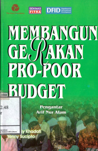 Image of Membangun gerakan pro-poor budget